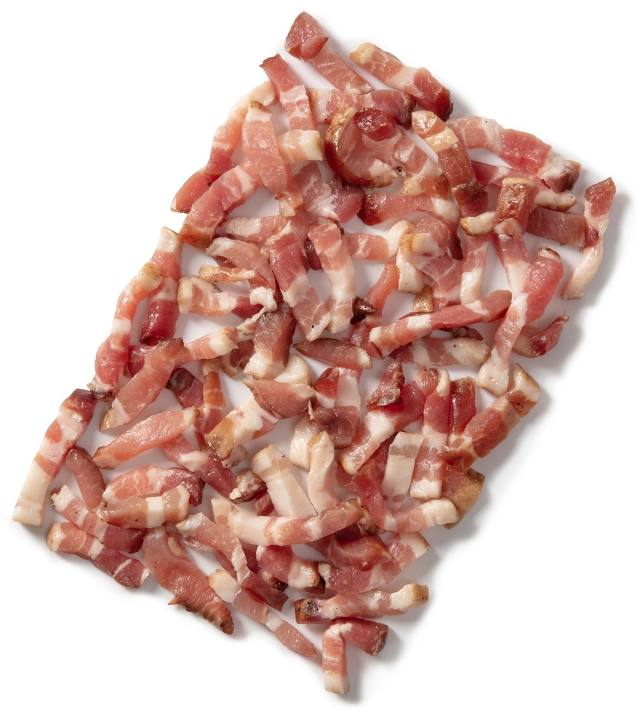 Tocineta Ahumada  Tipo Lardons